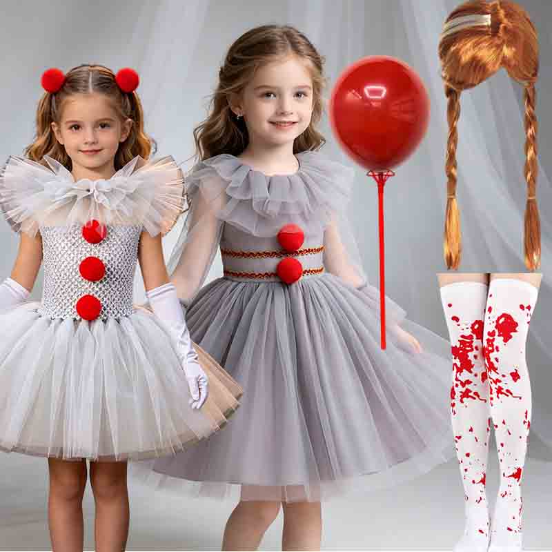 Baby Clothing Sizes - Disfraz de Payaso Malvado de Halloween