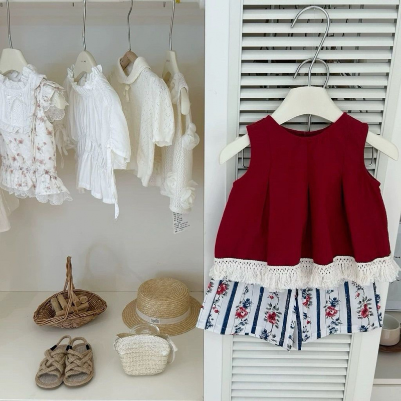 Baby Clothing Unique - Conjunto de verano para niñas, ropa
