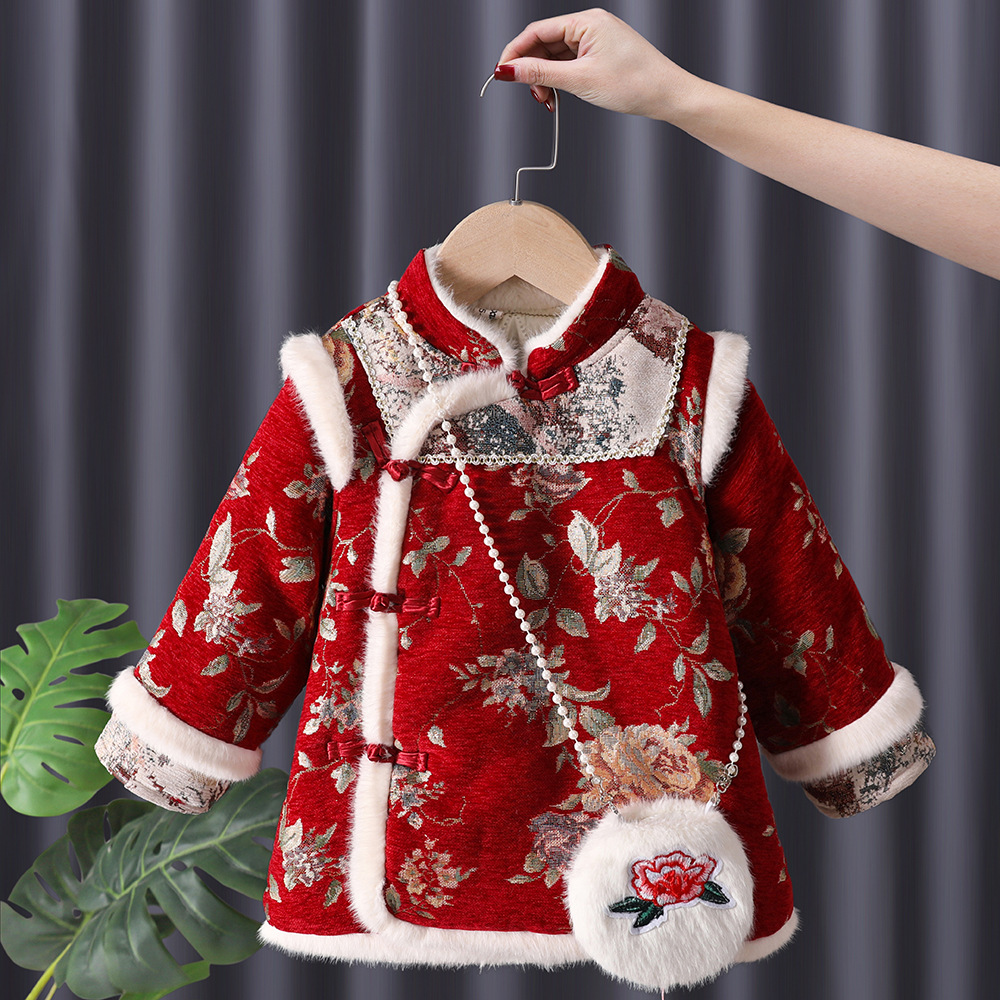 Baby Clothing Winter - Invierno niñas Hanfu niños princesa Tang