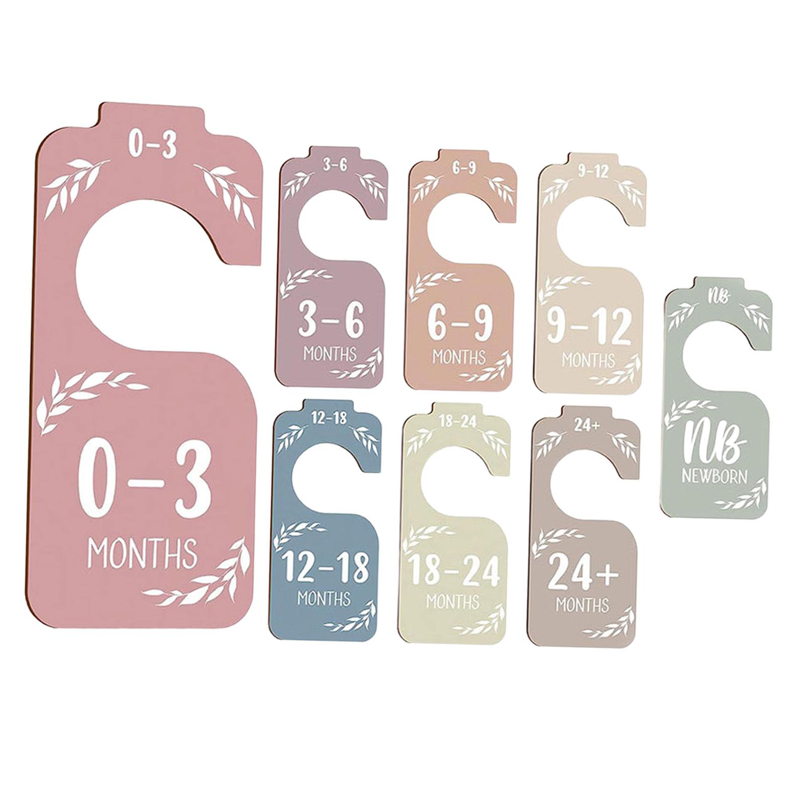 8 Separadores de Tallas para A - Baby Clothing Rack Gift reseña y precio
