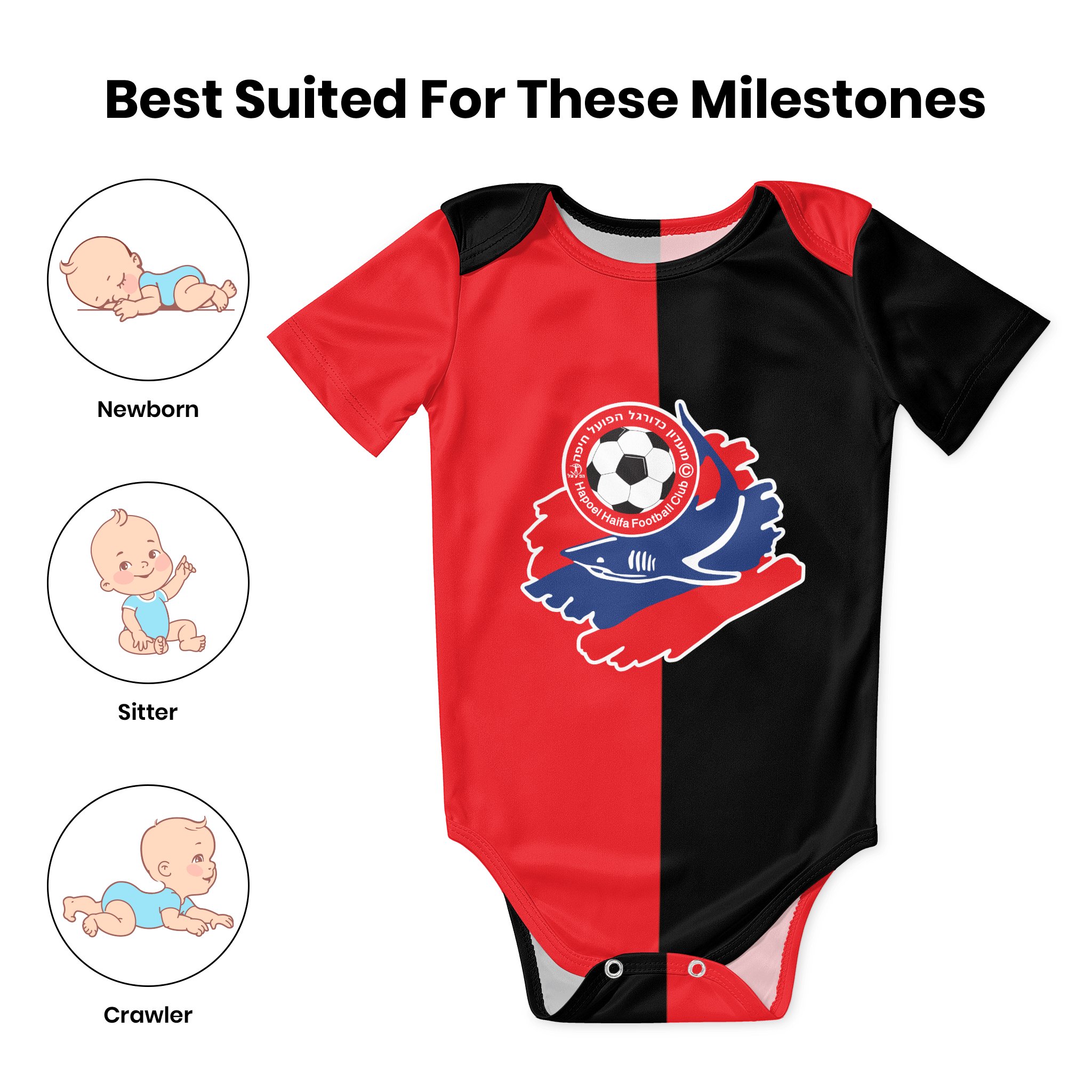 Hapoel Haifa Body para bebé, c - Baby Clothing Boy reseña y precio