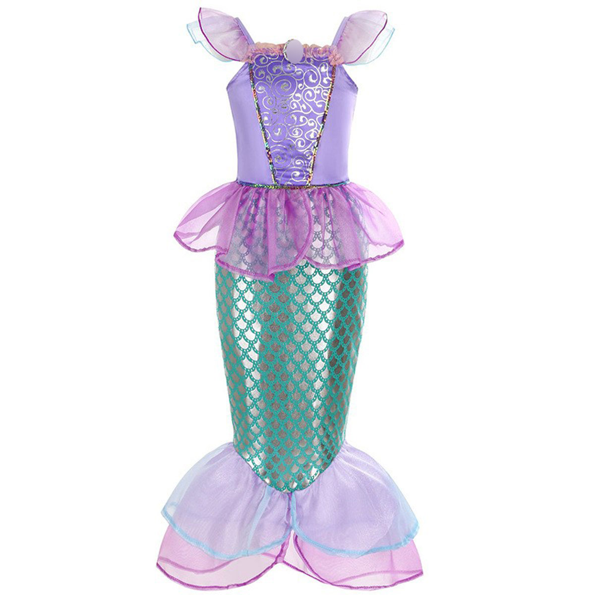 Vestido de princesa Ariel de s - Baby Clothing Sizes reseña y precio