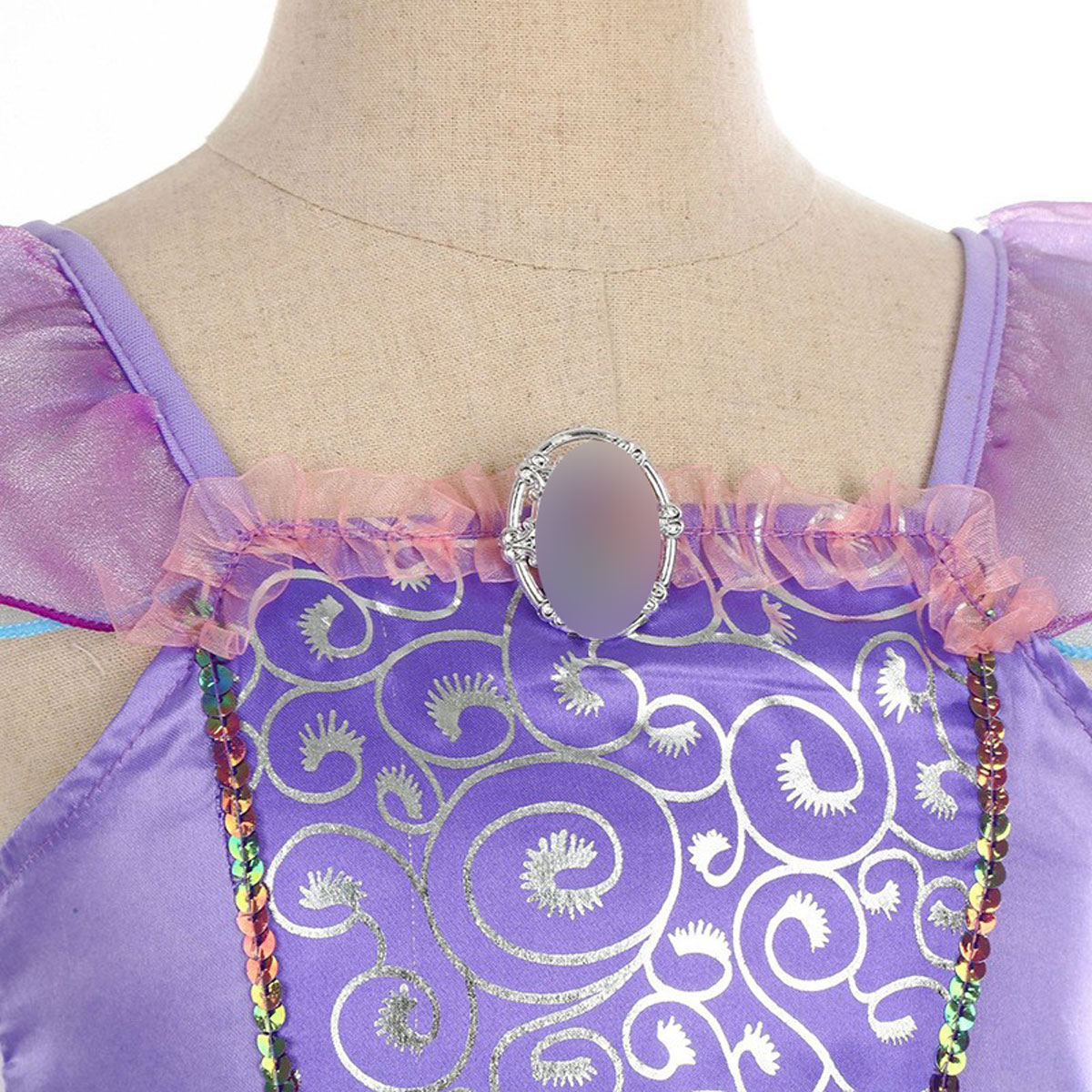 Vestido de princesa Ariel de s - Baby Clothing Sizes reseña y precio
