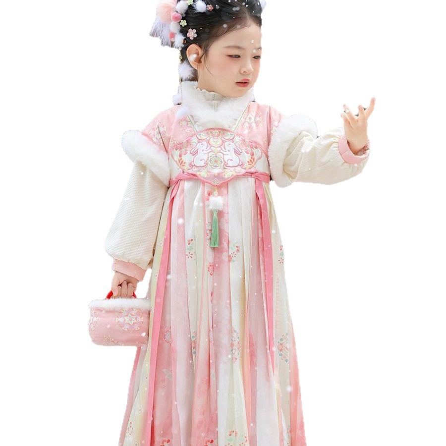 2025 niñas Hada Hanfu niños in - Baby Clothing Winter reseña y precio