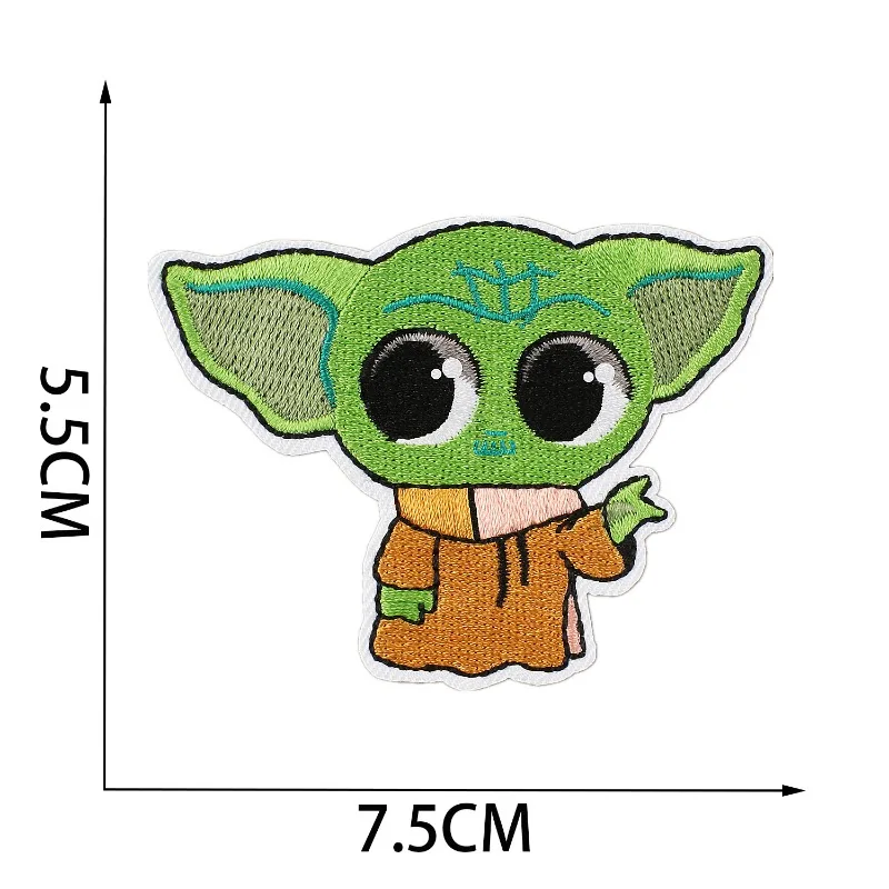 9 Parches de Personajes de Sta - Baby Yoda Clothing reseña y precio